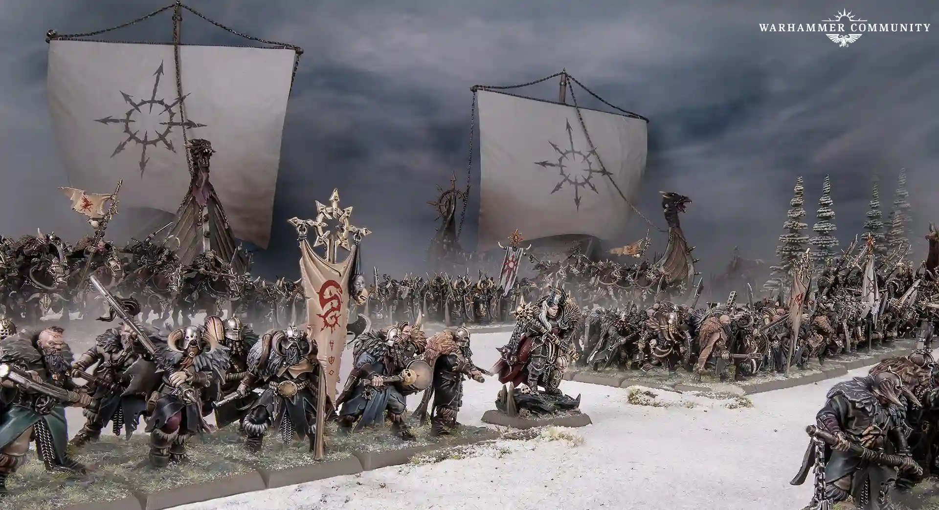Chaos army making landfall