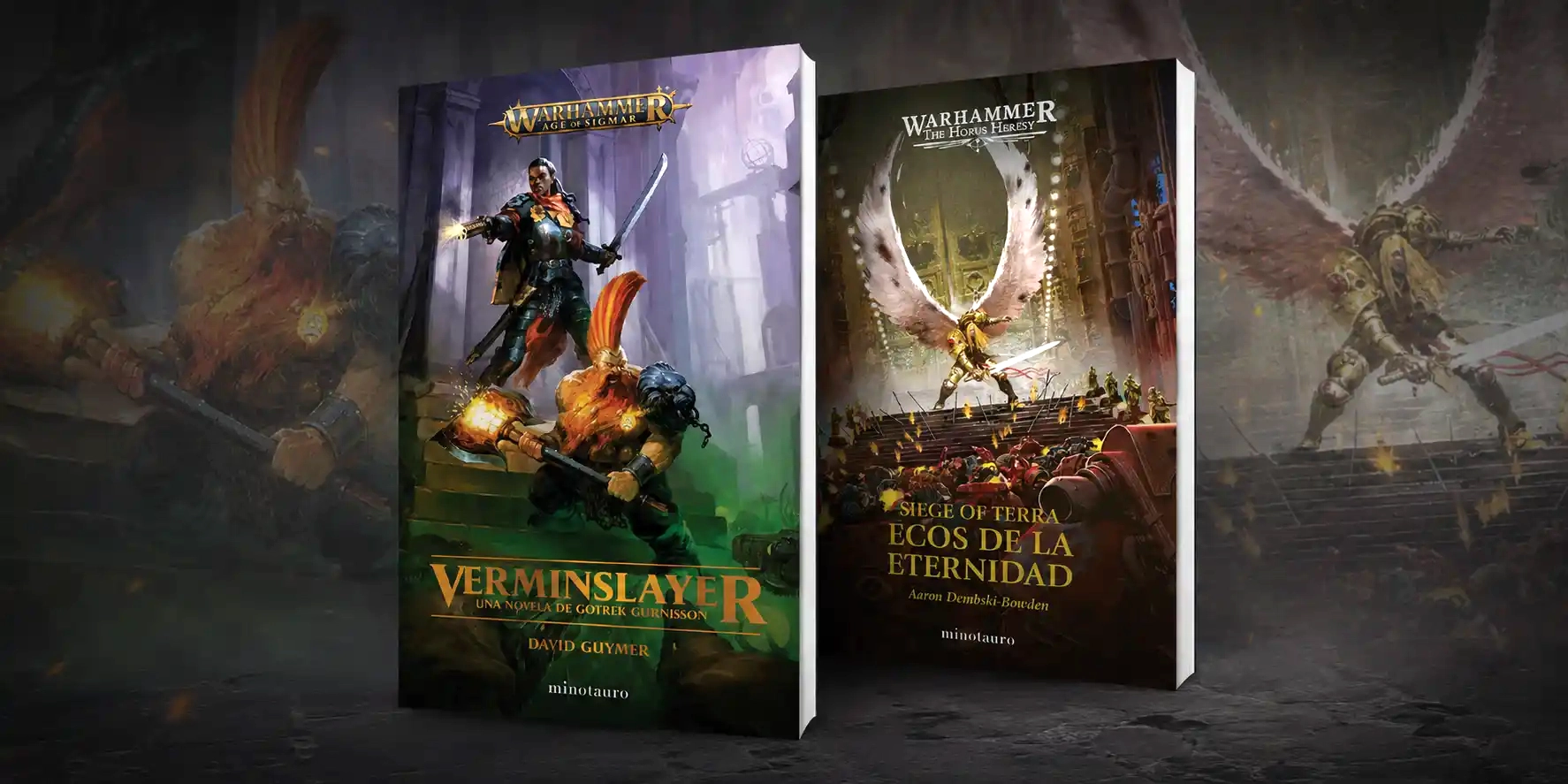 New Warhammer novels from Ediciones Minotauro coming in 2026.