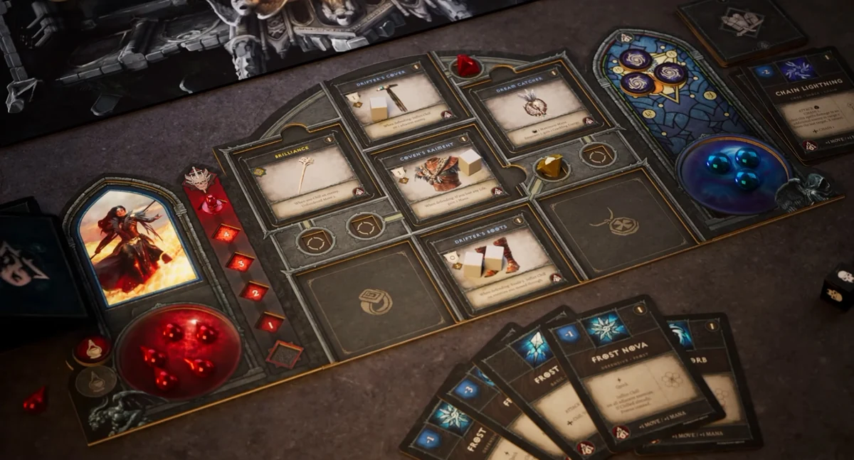 Diablo Unbound player board